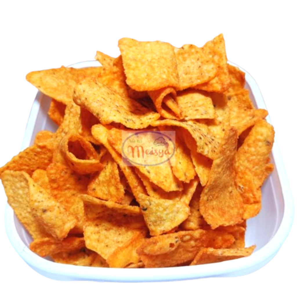 

Happy Tos All Varian Keripik TORTILLA BBQ BALADO Snack Kiloan 500 Gram