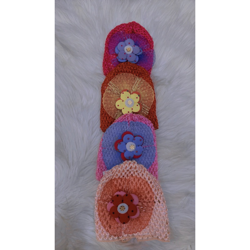 ||Zen Store|| Turban Rajut Bayi / ciput baby  / topi anak perempuan