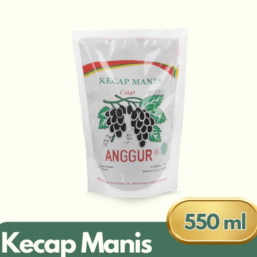 

[KODE PS8HS] Kecap Manis Refill 550ml Pouch