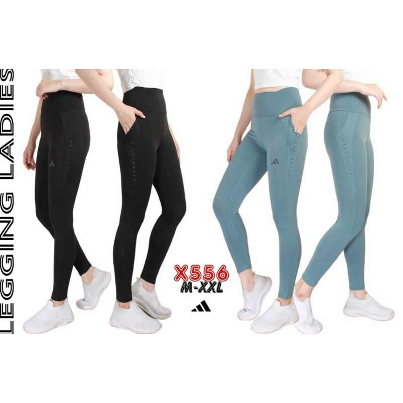 CELANA LEGGING IMPORT WANITA ADIDAS OLAHRAGA