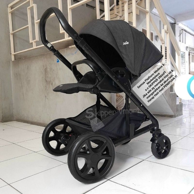 Stroller Stroler JOIE CHROME DLX not Nuna Mixx 2  Preloved Second Bekas Used