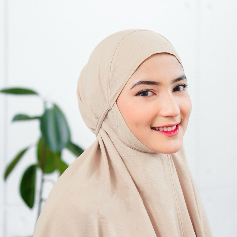 Hijab Bergo Dagu Crinkle Airflow Premium XL // Bergo Dagu Malaysia