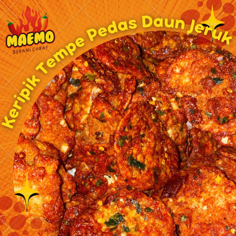 

KERIPIK TEMPE|KERIPIK TEMPE PEDAS DAUN JERUK 200gr