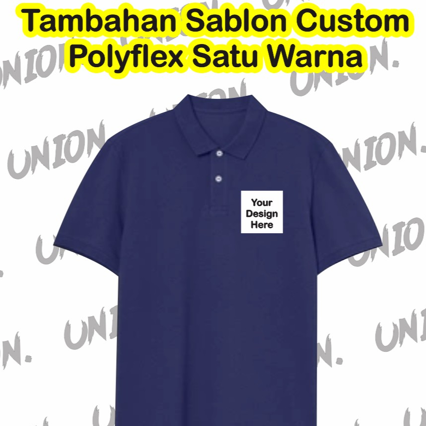 SABLON CUSTOM SATUAN POLYFLEX / SABLON POLO CUSTOM / SABLON SATUAN