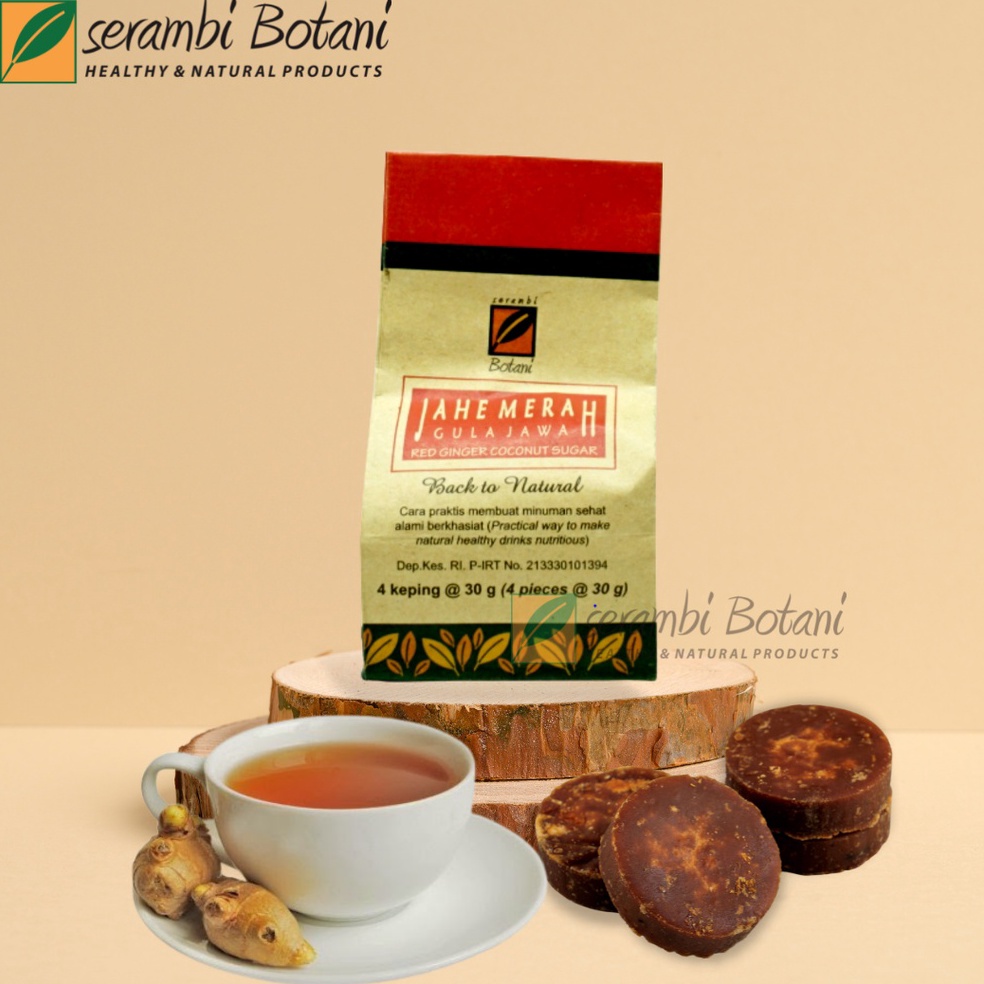 

[☪G75@] Jahe Merah Gula Jawa Serambi Botani Good product