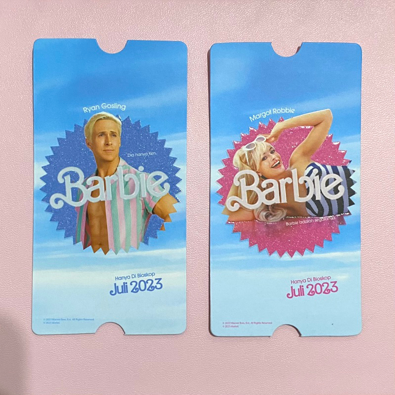 Collectible Ticket CT Barbie CGV SET (Barbie & Ken)
