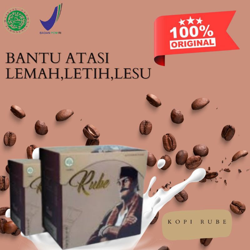 

KOPI RUBE 1 BOX ISI 5 SACHET - KOPI RUBE KOPI ORIGINAL PENAMBAH STAMINA PRIA ASLI 100% SUDAH BPOM DIJAMIN MANJUR