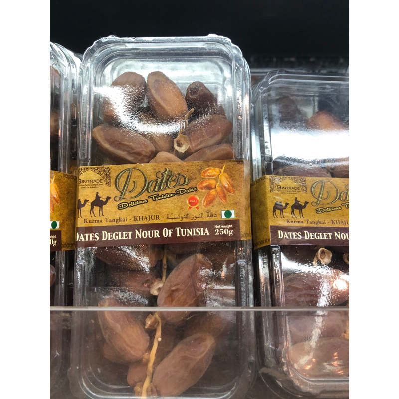 

Kurma Tunisia Deglet Nour 250 Grm