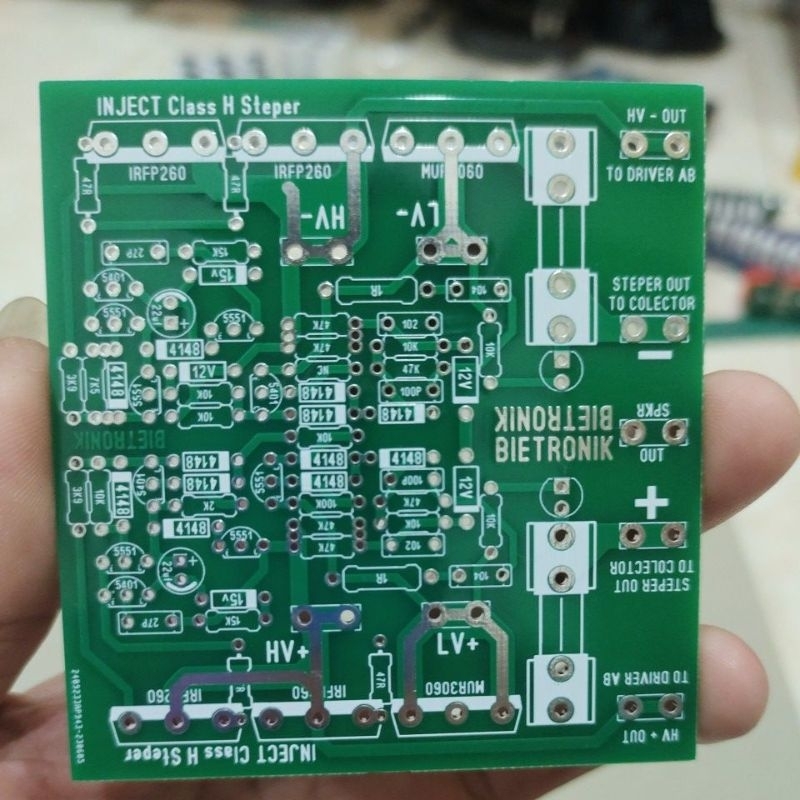 Pcb inject stepper class h 2u dauble layer