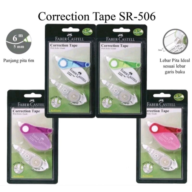 

TIPE-X/CORRECTION TAPE FABER CASTELL+REFIL SR-506(169463R)