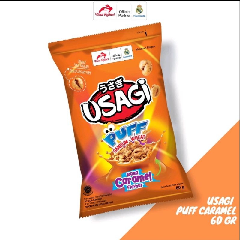 

USAGI PUFF GANDUM CARAMEL 60 GRAM