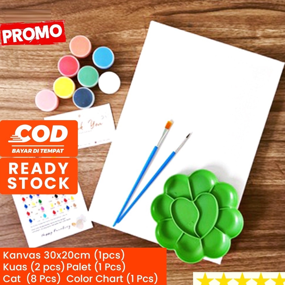 

Oke Price.. Paket Alat Lukis Lengkap 1 Set KANVAS PTB