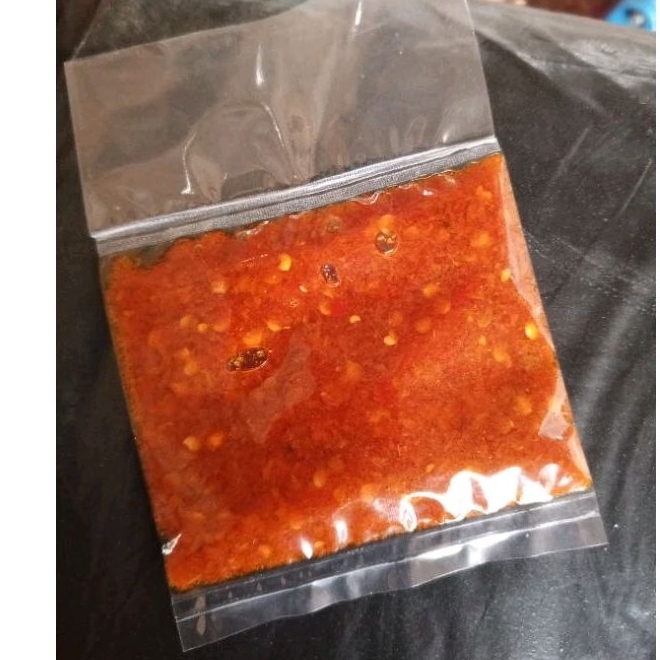 

tambahan sambal cabai untuk baso aci/ cilok kuah