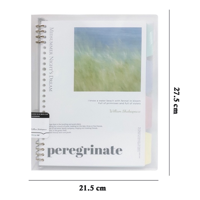 

Serba Murah.. Binder A5 B5 Pemandangan Scenery Wengu Ring Besi (B1030) 79