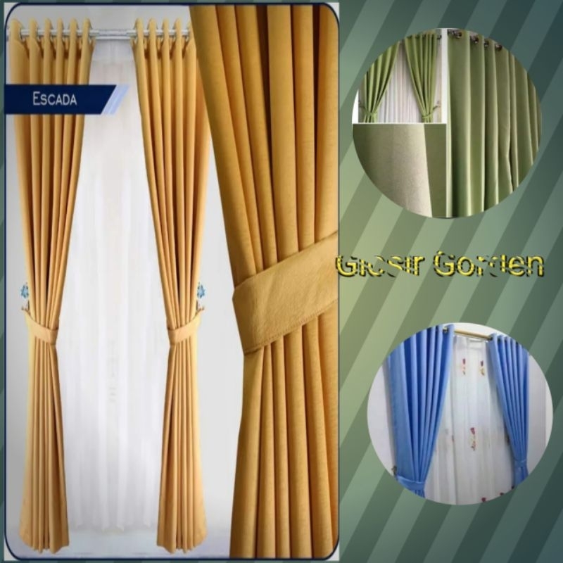 Gorden minimalis Pintu dan Jendela