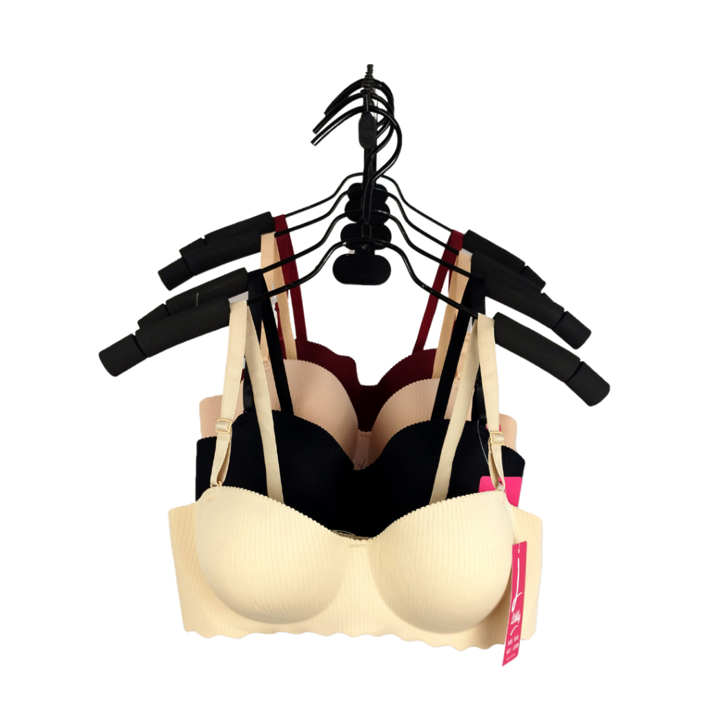 Lidily - Bra Tanpa Kawat Bahan Seamless Bahan Cup Spandex Tanpa Jahitan BH 9309