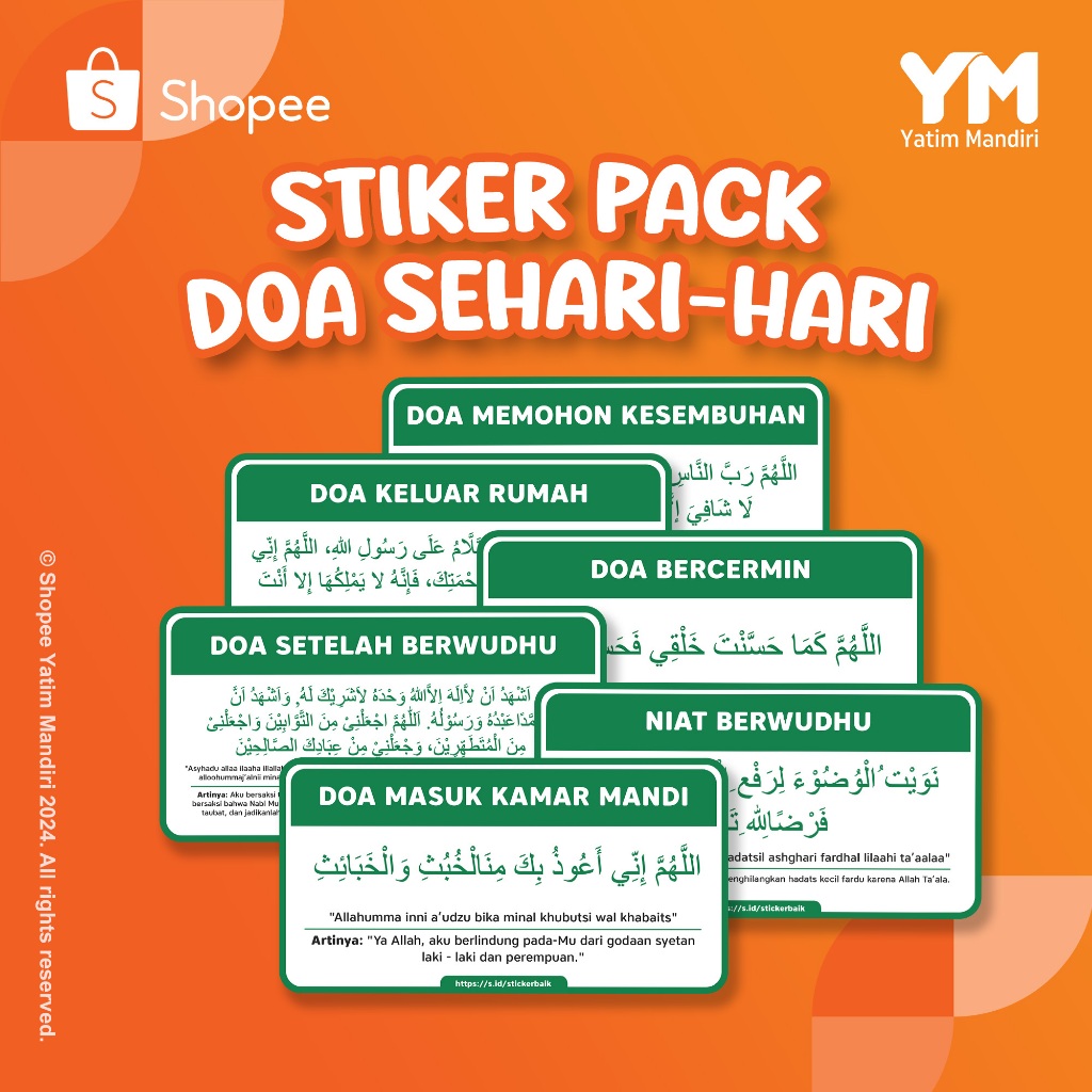 

Sticker Pack Doa sehari-hari / Stiker Doa
