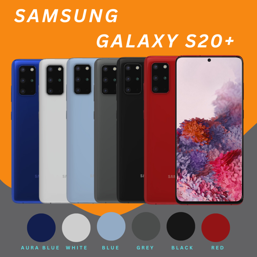 SAMSUNG GALAXY S20+ 5G Second Original Like New 128GB 8GB RAM