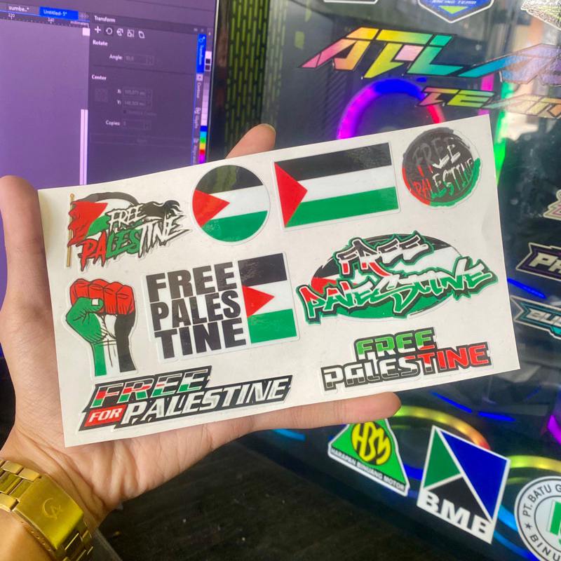 

Stiker/sticker Set Pack Palestina