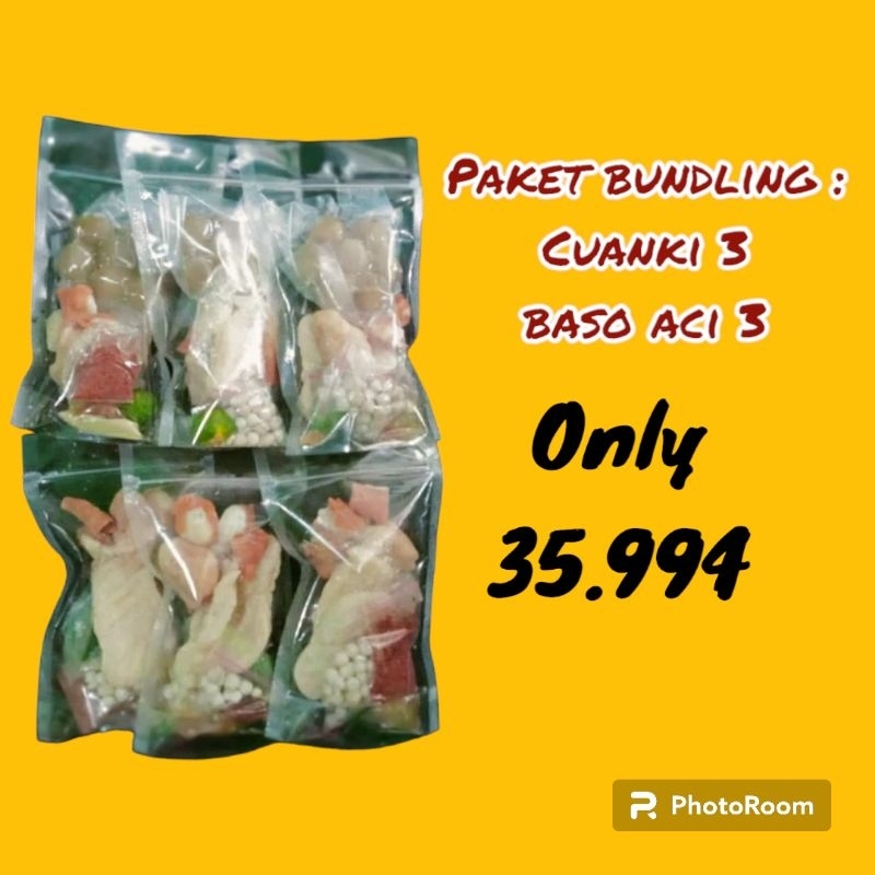 

PAKET BUNDLING BACI + CUANKI