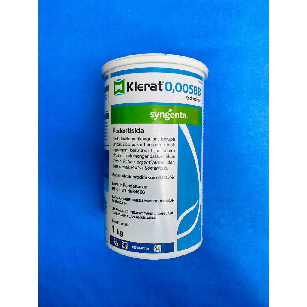 Obat racun tikus KLERAT dr  SYNGENTA 1 kg