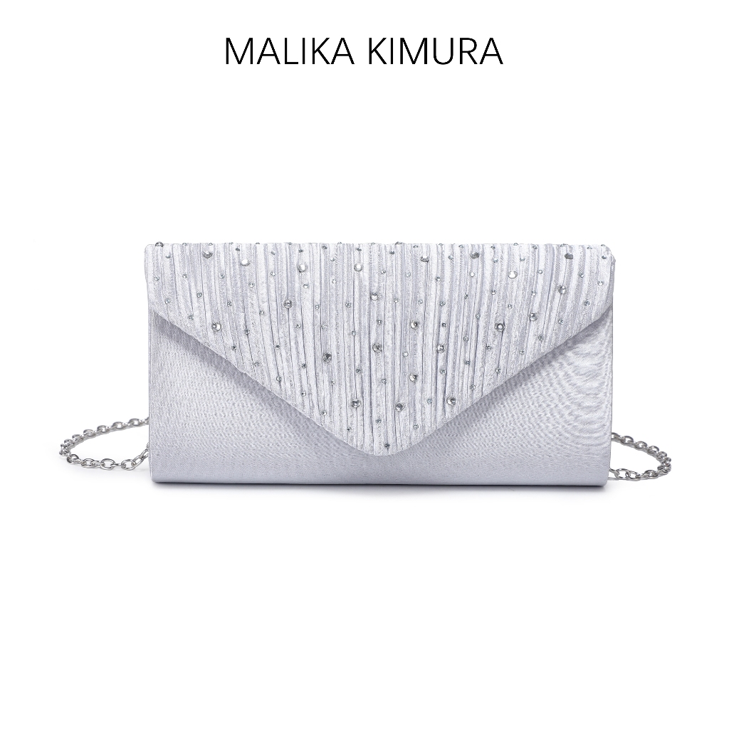 MALIKA KIMURA - Tas tangan import / tas selempang wanita / Tas bahu wanita import / Tas makan malam 