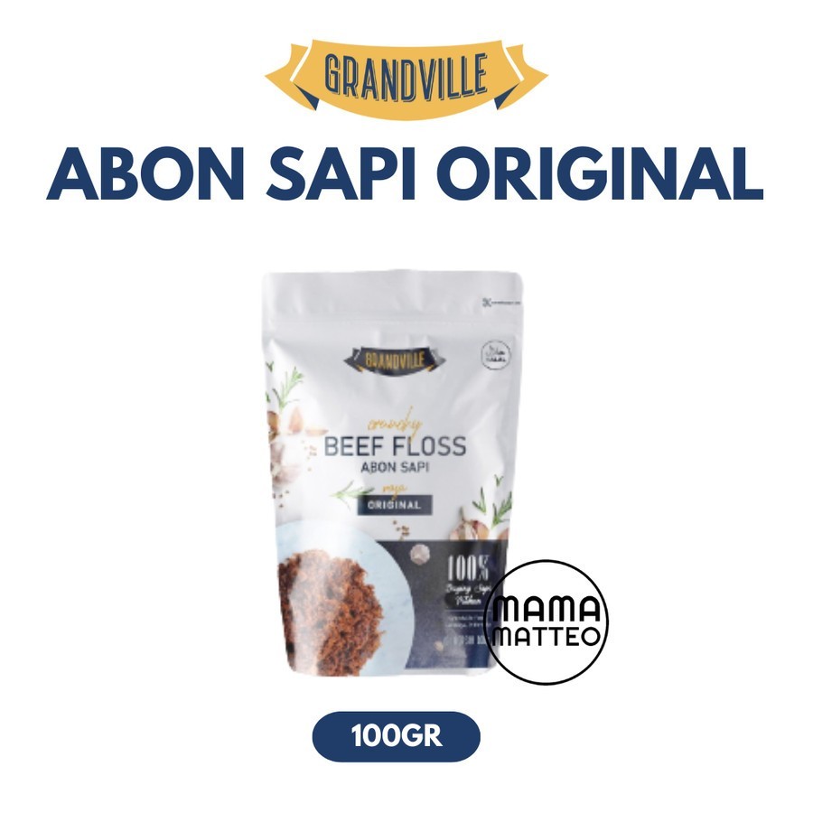 

ADR GRANDVILLE Abon Crunchy Sapi Ayam Anak / Grand Ville Beef Chicken Floss Orinal Spicy Pedas /