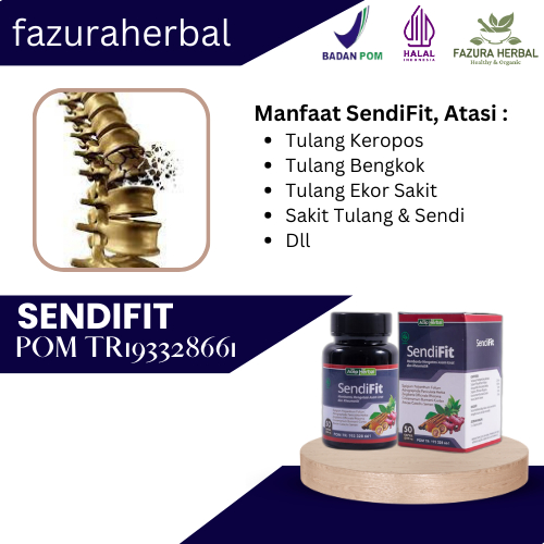 SendiFit - Obat Tulang Keropos, Obat Tulang Bengkok, Obat Tulang Ekor Sakit, Obat Tulang Dan Sendi O