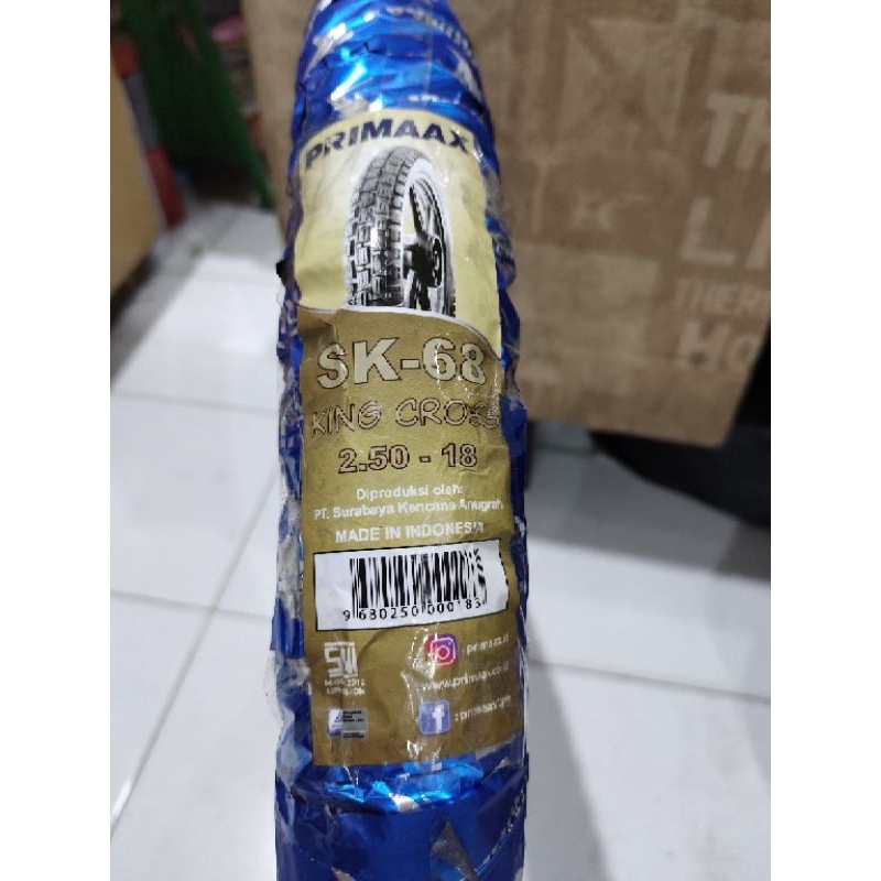Ban Luar Primaax Primax Ring 18 ukuran 250 - 18 Semi Trail SK 68 King Cross