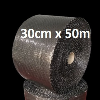 

HJK Bubble Wrap Hitam 30CMX50M Hemat Bubblewrap