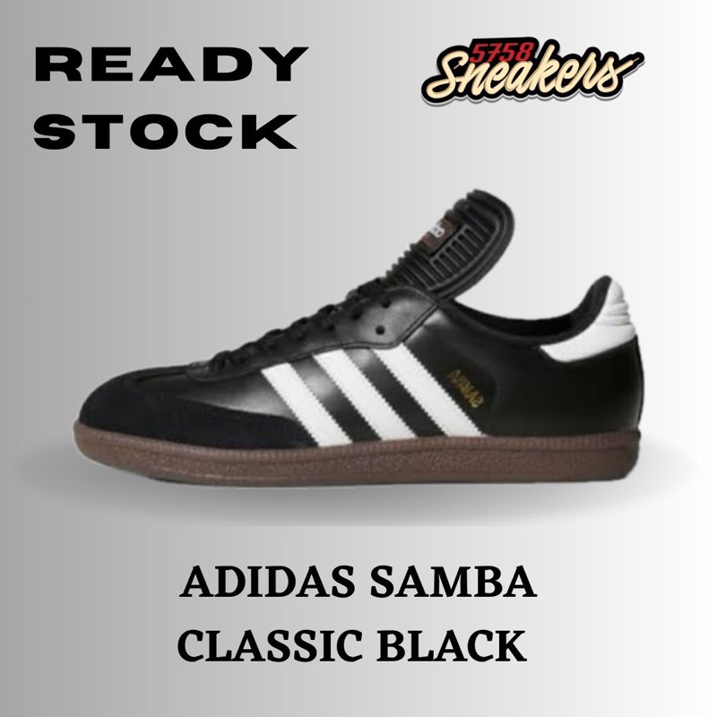 Adidas Samba Classic Black 100% Original Authentic