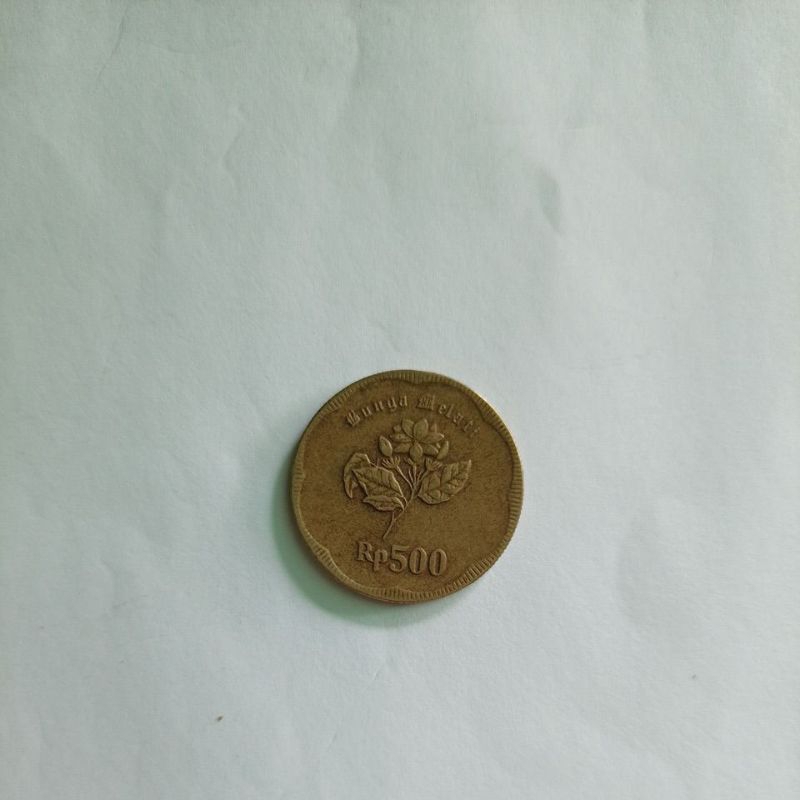 koin 500 melati tahun 1992