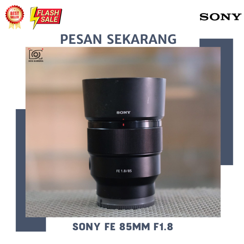 LENSA FIX SONY FE 85MM F1.8