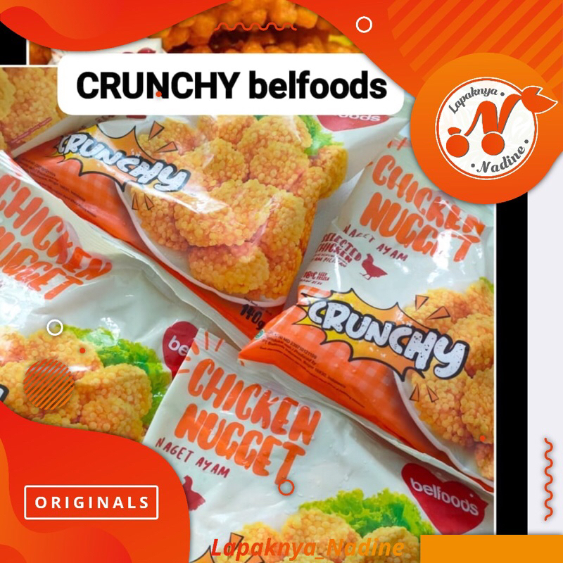 Nugget Crunchy Belfoods 140g