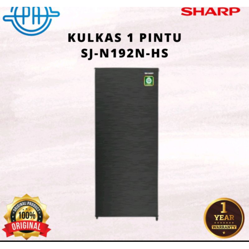kulkas Sharp SJ-N192N - HS kulkas Sharp 1 pintu bergaransi resmi