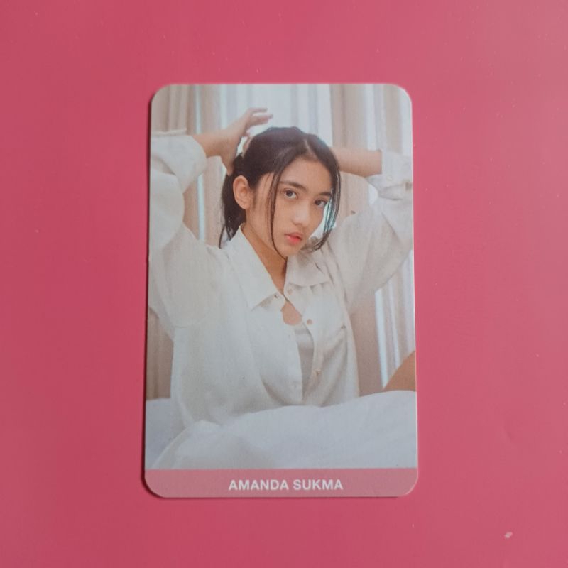 Photocard PC JKT48 Amanda Kalender 2023 Morning Call