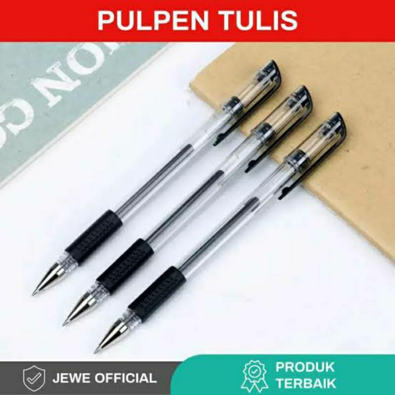 

Gel Pen Pena Cair Pulpen 0.5mm Standard Pulpen Alat tulis Stationary