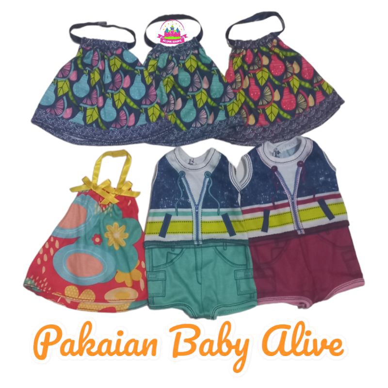 Baju & Acc Baby Alive Original Hasbro
