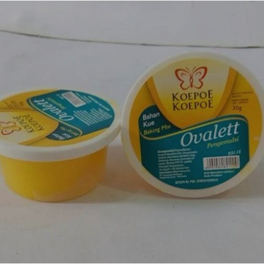 

KOEPOE KOEPOE OVALETT 30g Bahan Kue Baking