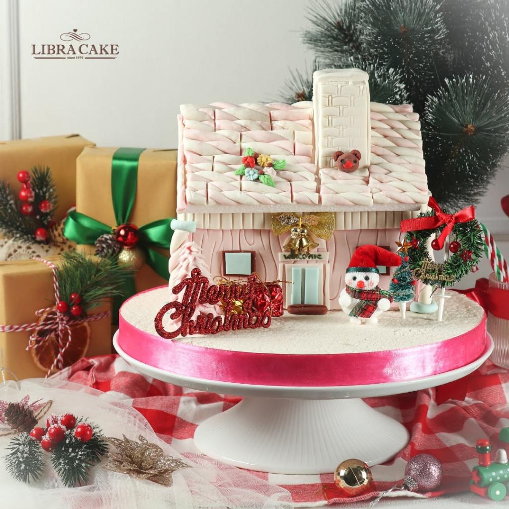 

House Christmas Cake | kado natal | hampers natal | parcel natal | xmas hampers | hadiah natal | 1 gift box