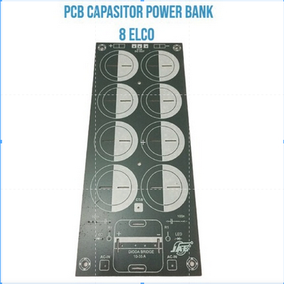 PCB CAPASITOR POWER BANK 8 ELCO PSU 8 ELCO