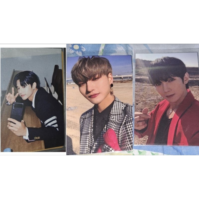PC PHOTOCARD ATEEZ OFFICIAL FEVER PT 2 FEVER EPILOGUE FIRST PRESS DIARY LIMITED YEOSANG SEONGHWA WOO