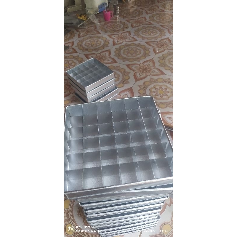 Loyang sekat 20x20 / Loyang brownis / Loyang bolu