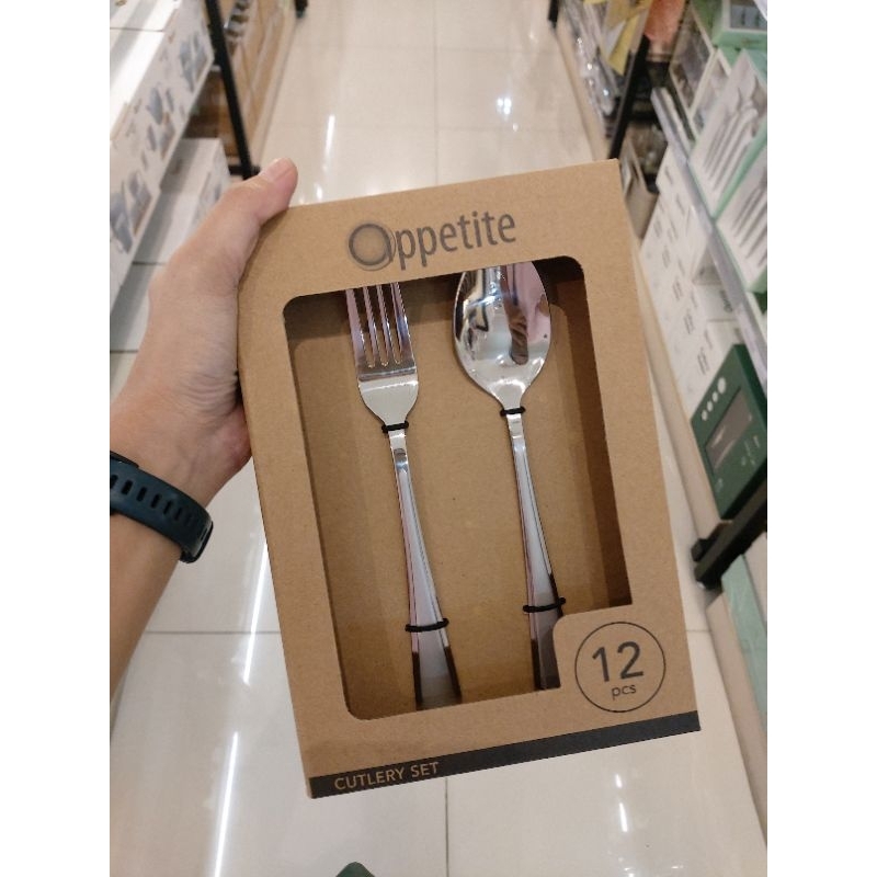 Set sendok garpu stainless steel