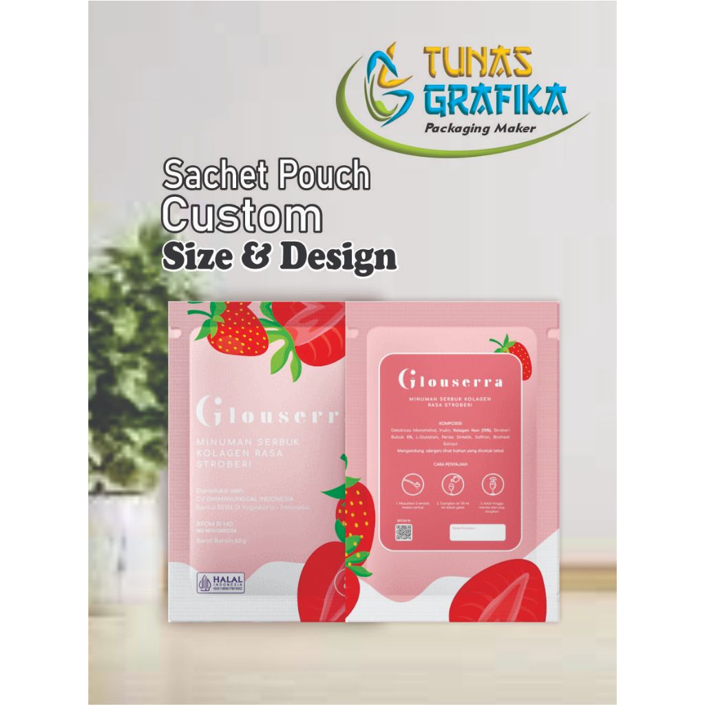 SACHET FULL PRINTING / KEMASAN MURAH / KEMASAN MAKANAN / KEMASAN HERBAL / KEMASAN PUPUK / KEMASAN TE