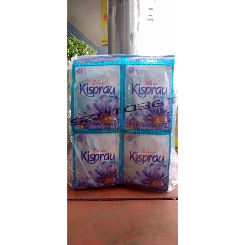 KISPRAY BIBIT SACHET BLUIS 1 BAL ISI 12 LUSIN/KISPRAY BIRU