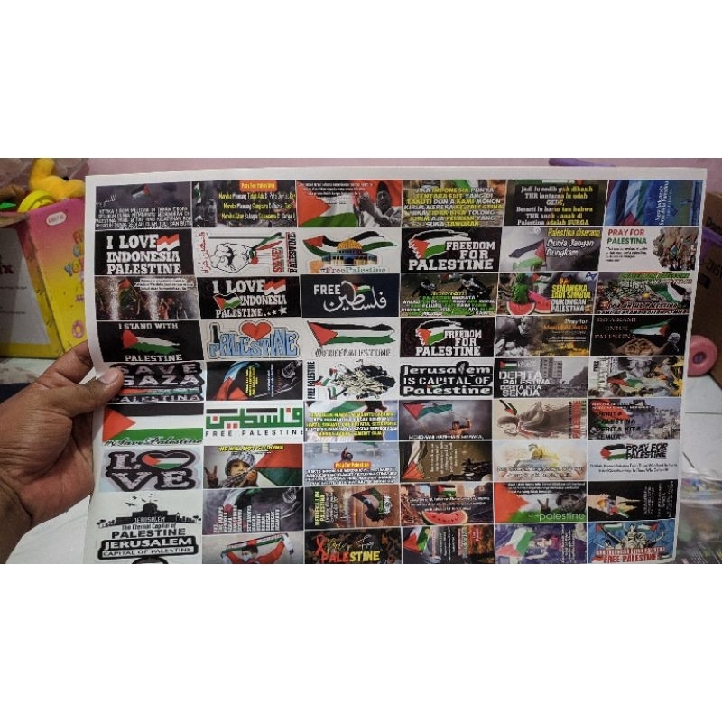 

Stiker Palestina lembaran