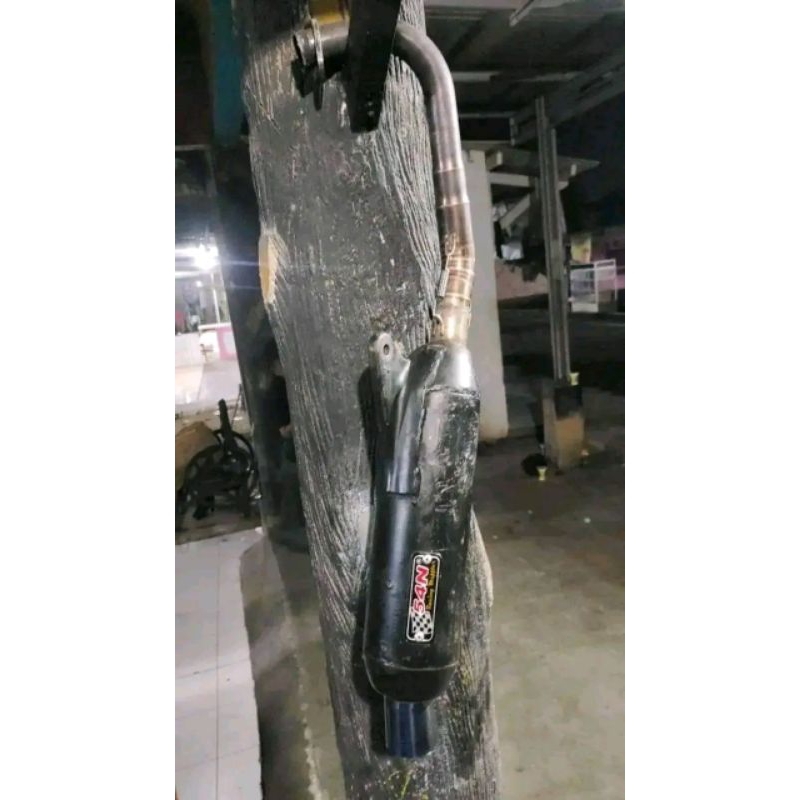 Kenalpot kondoman 54N 200/250cc mio sporty