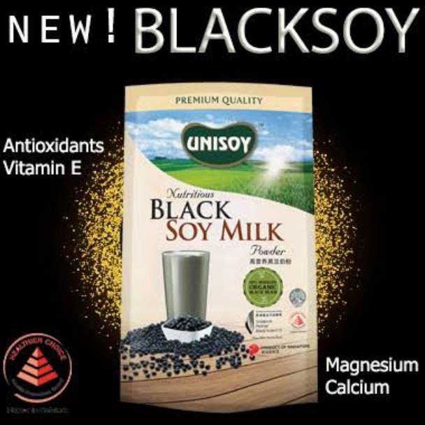 

91 UniSoy Black Soya Milk produk Singapore 6pydp