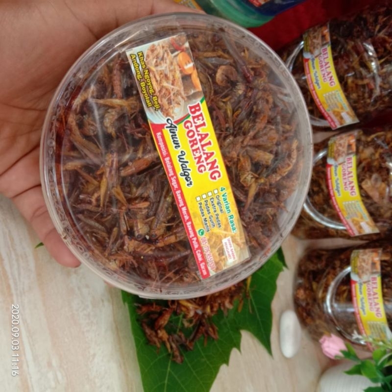 

BELALANG GORENG UTHIS 100 gram 100k dapat 4 toples